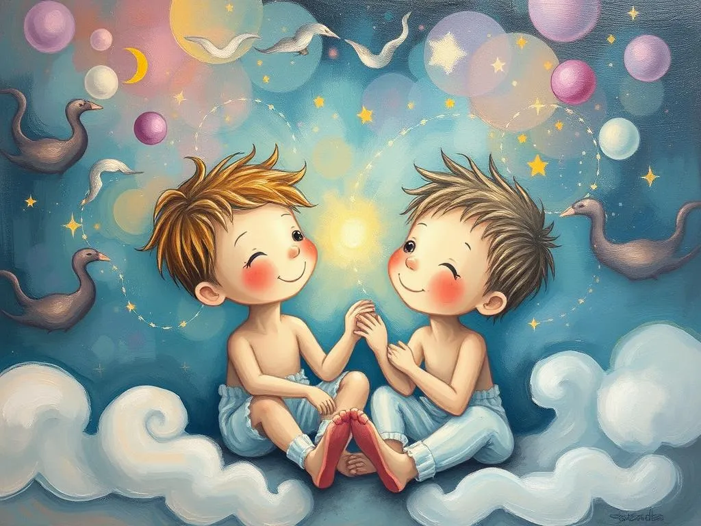 dreaming of twin sons