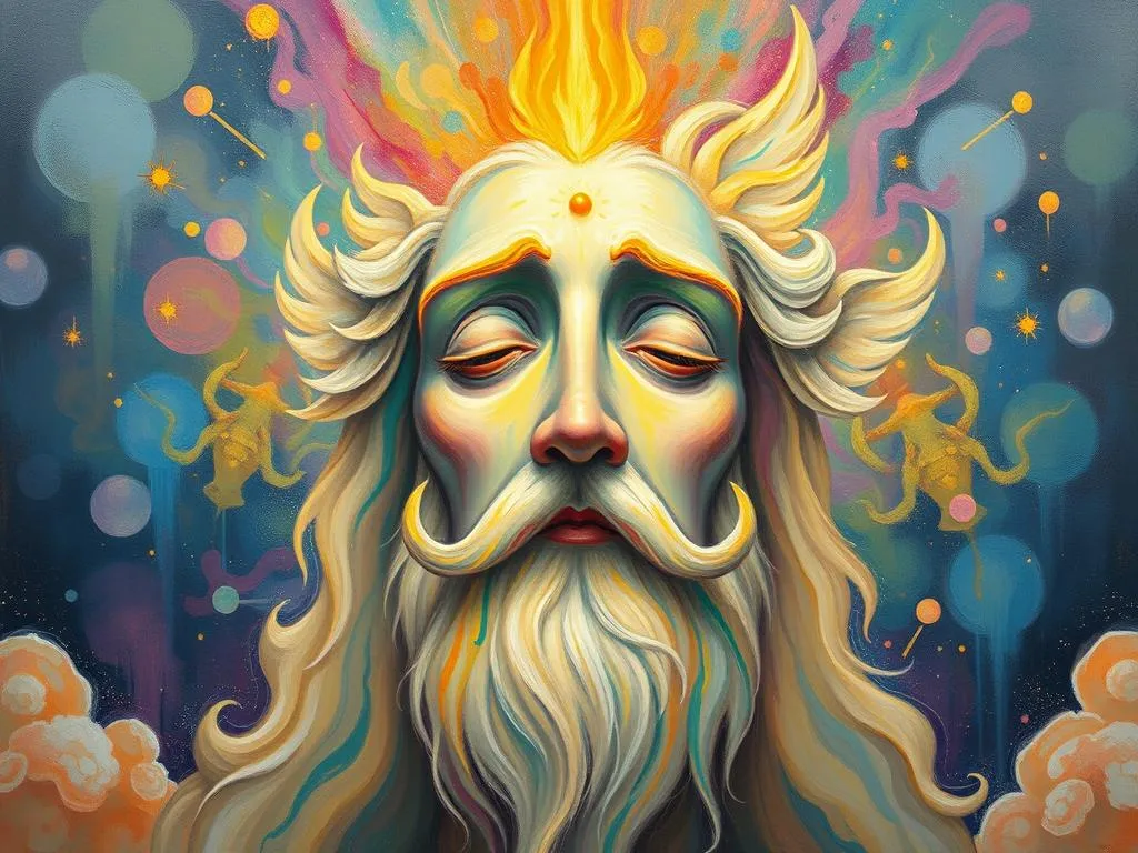 dreams of gods face spiritual meaning