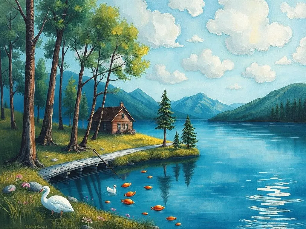 dreams of yards and lakes