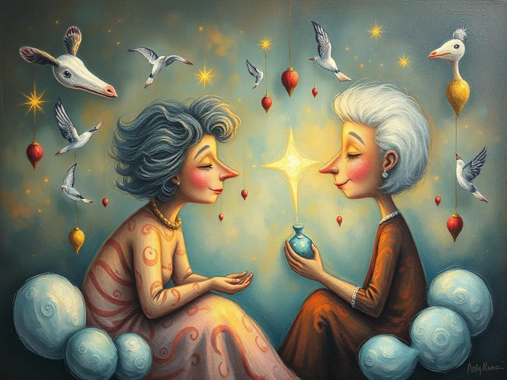 dreams older people meaning