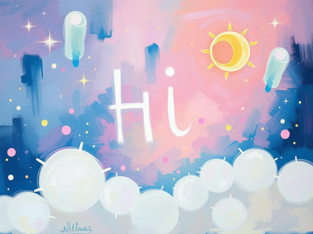 dreams saying hi significance