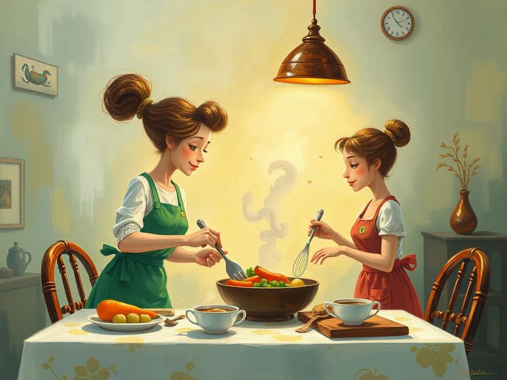 dreams women cooking dinner