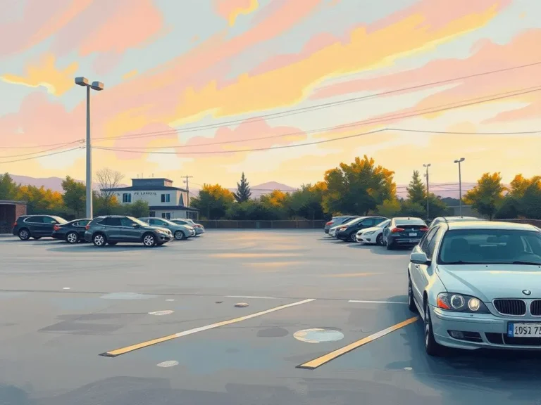 Dusty Parking Lot Dreams: Navigating Life’s Uncertainty
