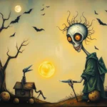 eerie symbolism old lady knife dreams