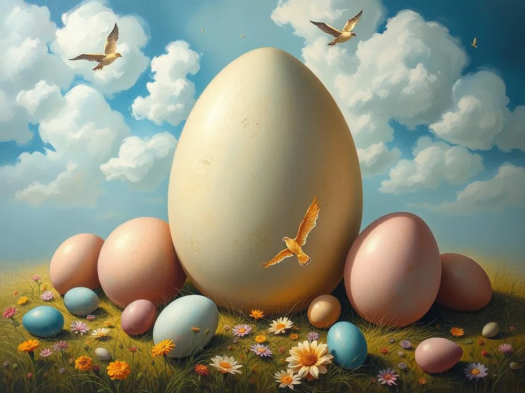 eggs traordinary dreams unlocking the symbolism of giant eggs