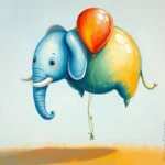 elephant shaped balloon dream symbol