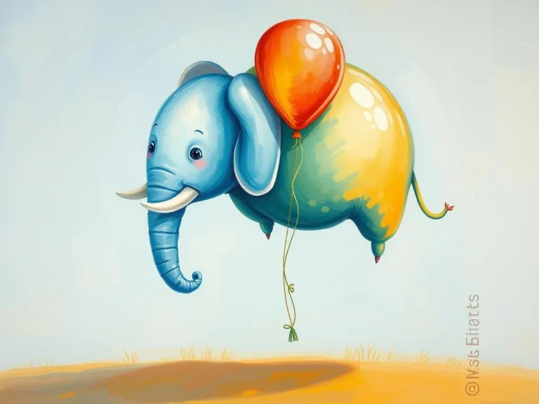 Elephant Shaped Balloon Dream Symbol