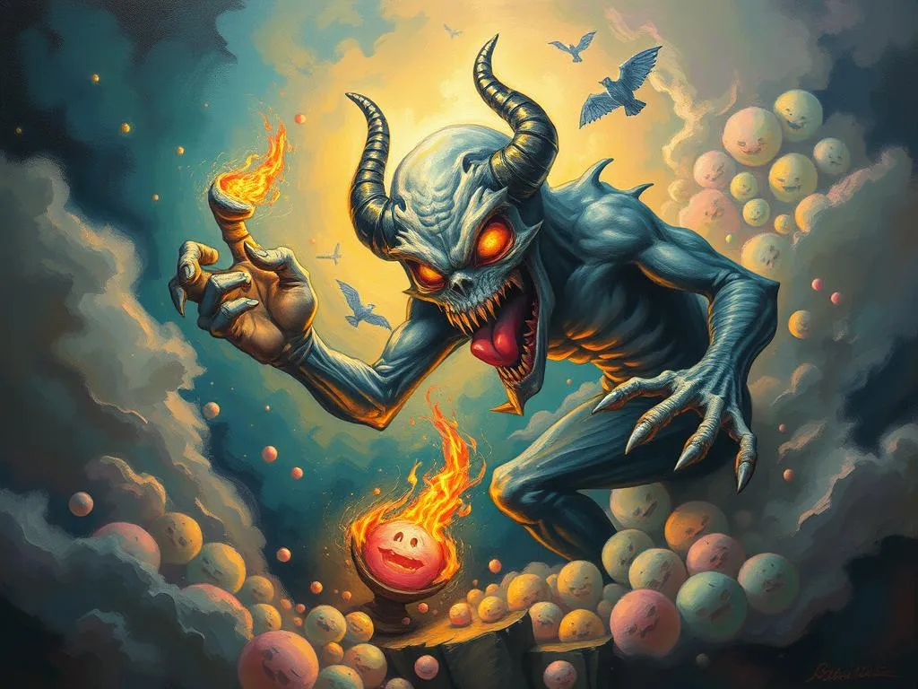 evil power in dreams