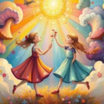 expanding horizons dream symbolism girls assisting each other