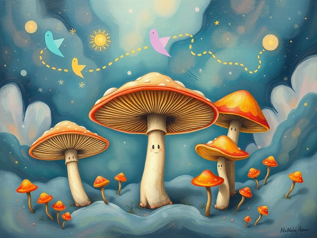 exploring the symbolic meaning behind mushrooms in dreams