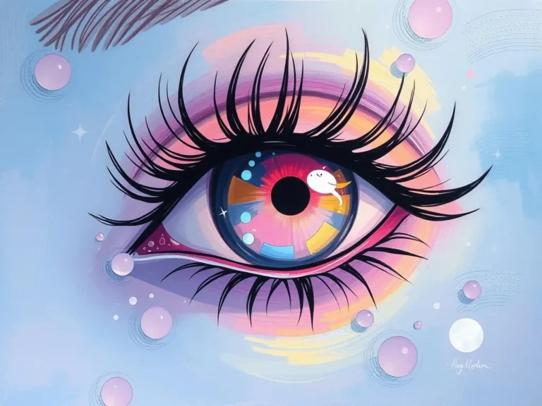 Eyelash in Eye Dream Meaning