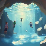 falling into water diving into emotional depths