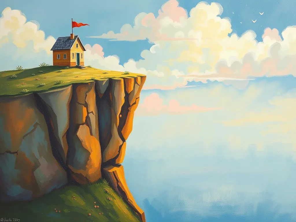 falling off a cliff dream interpretation
