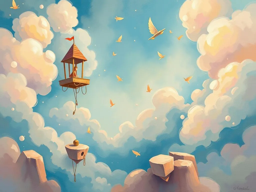 falling platforms in dreams