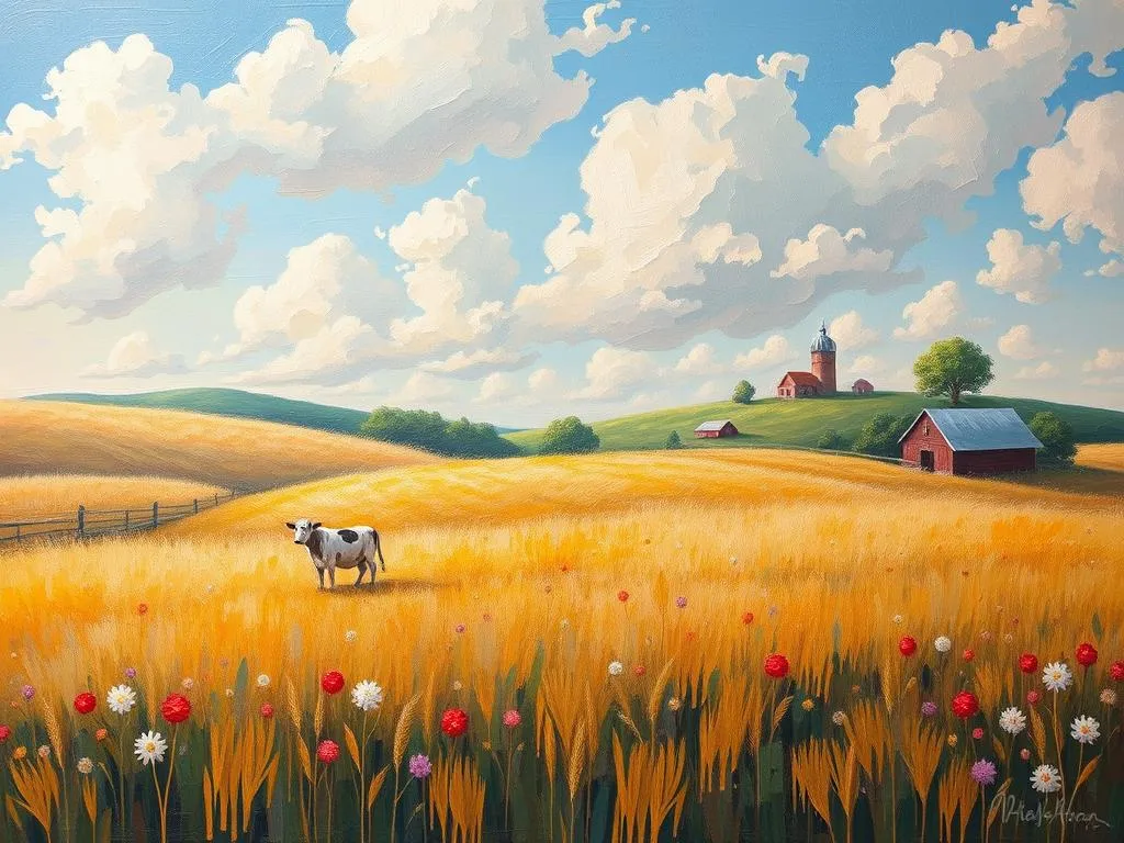 farm field in your dream