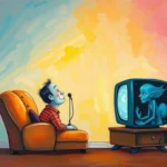father watching tv dream symbolism