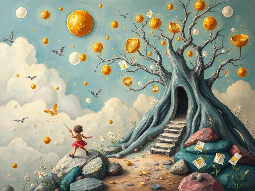 finding gold nuggets in dreams