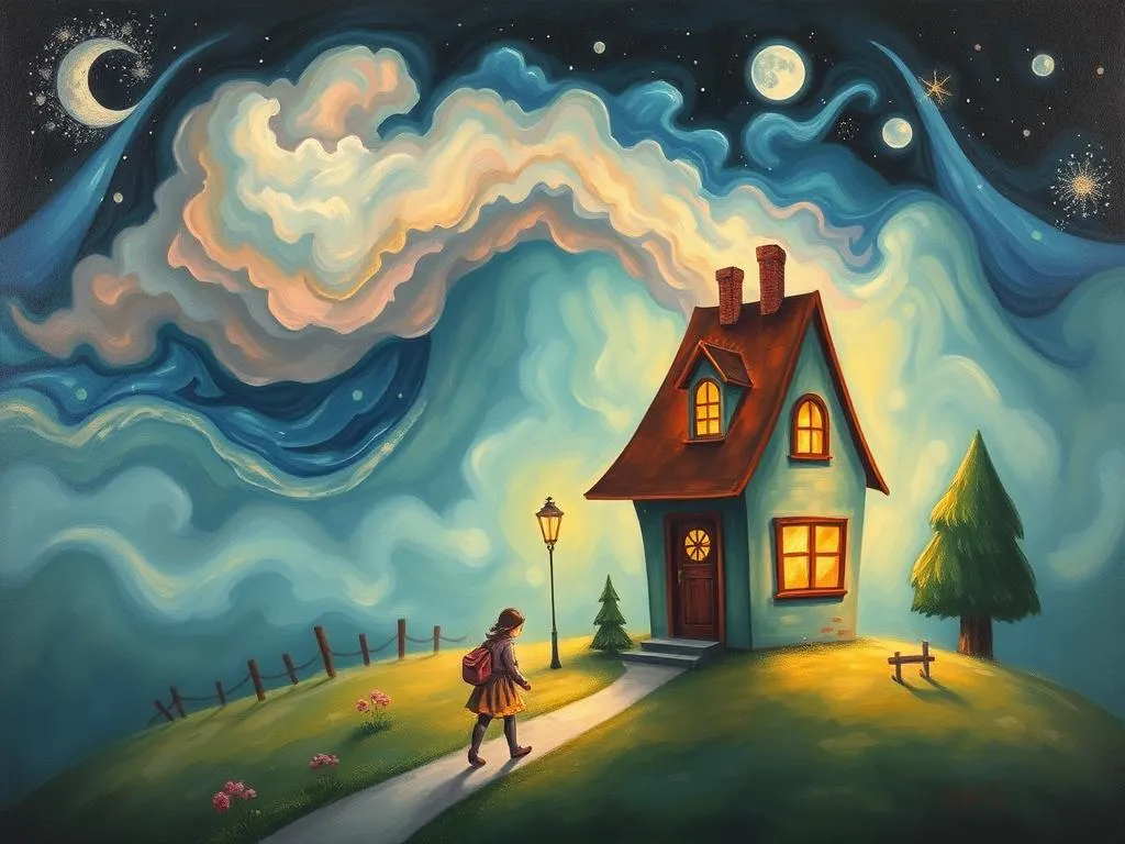 finding her house in dreams