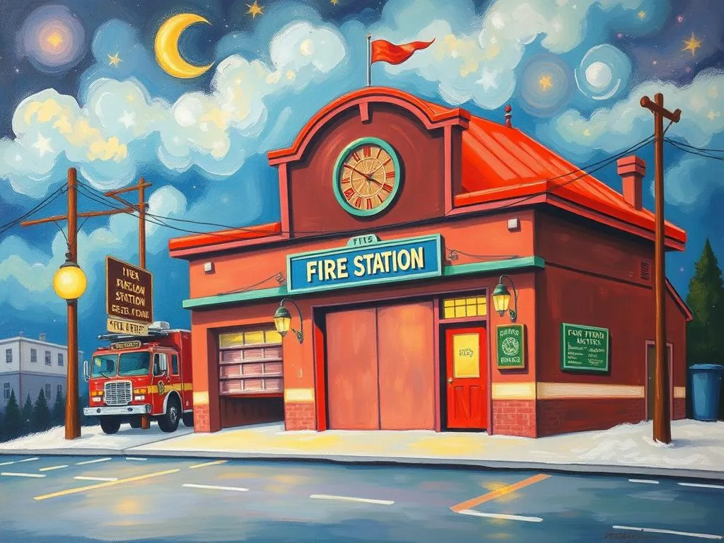 fire station dream interpretation