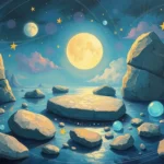 floating stones in dreams