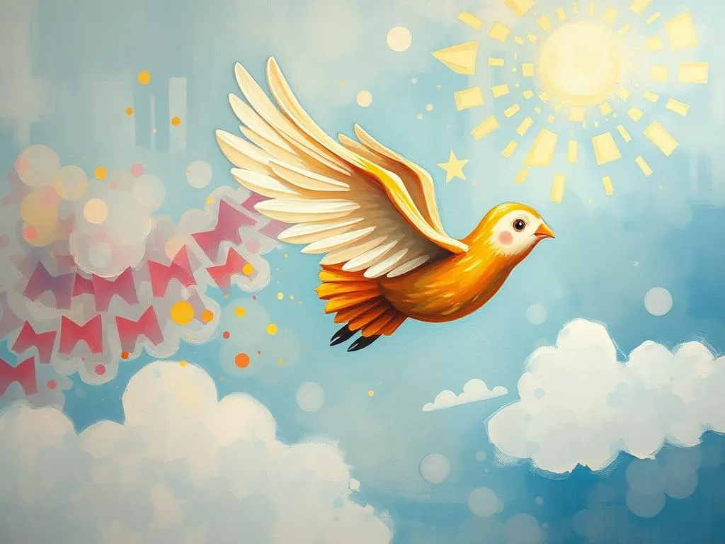 flying left hand dream