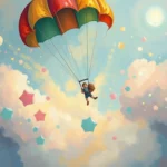 flying on a parachute exploring dreams of floating