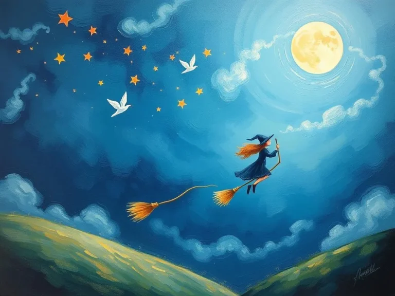 Flying on Brooms in Dreams: A Magical Journey of Self-Discovery