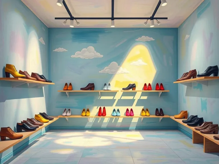 Footwear Showroom as a Symbol in Dreams