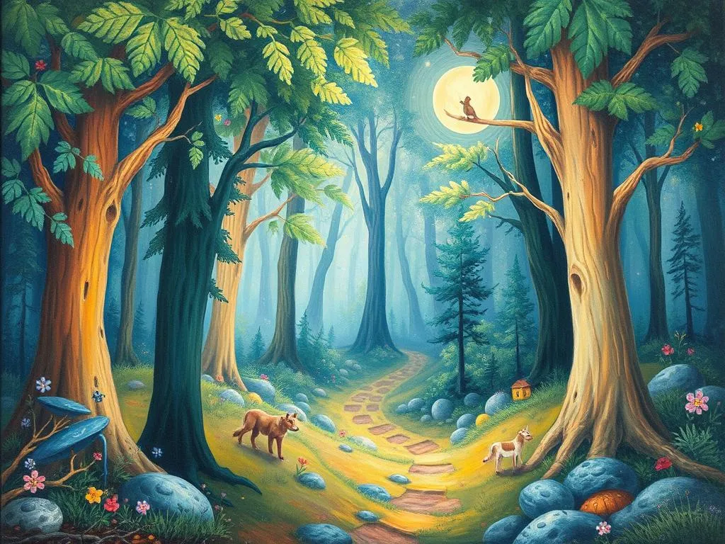 forest dreams journey through the subconscious
