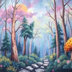 forest with broken wall dream interpretation