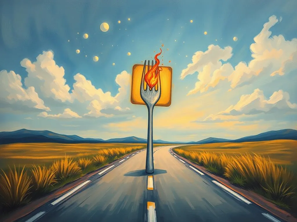 fork in the road dream symbol