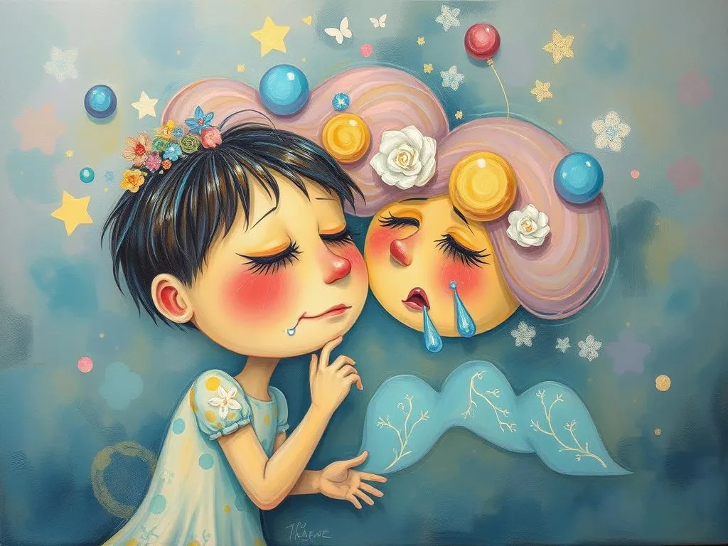 friend crying dream meaning