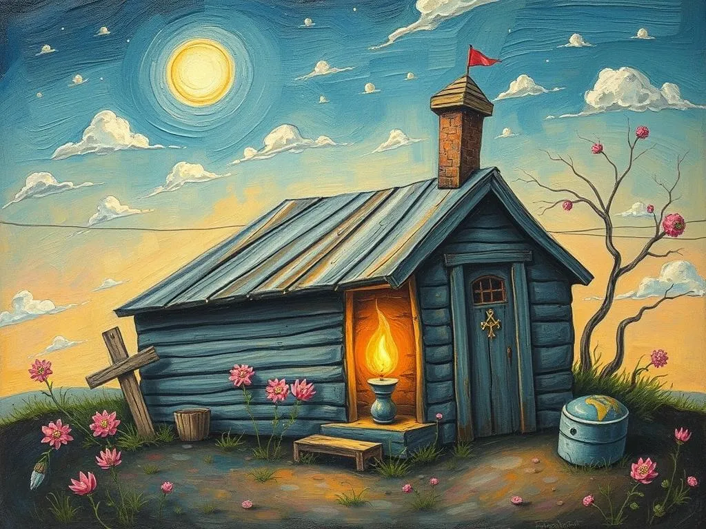 funeral shack dream symbolism interpretation