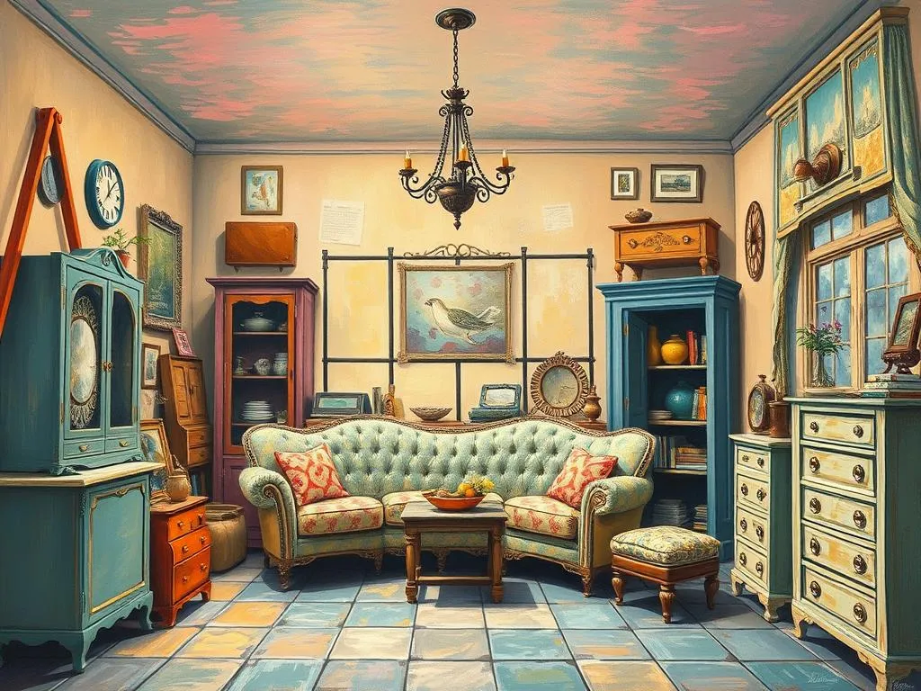 furniture shop dream meaning