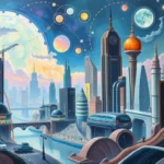 futuristic cities dream symbolism