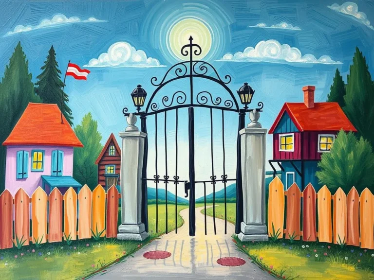 Gated Communities Dream Symbol