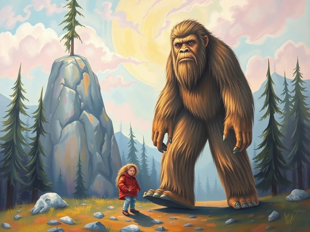 giant bigfoot persons