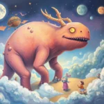 giant creatures in dreams