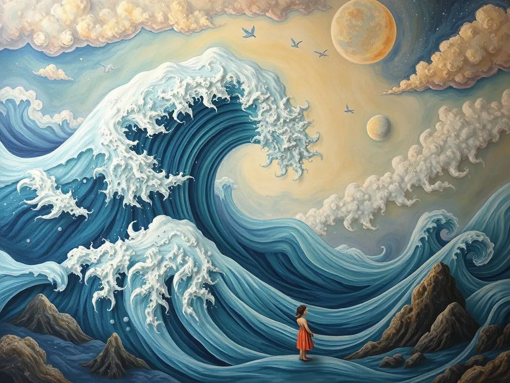 giant waves unraveling the enigmatic symbolism in dreams