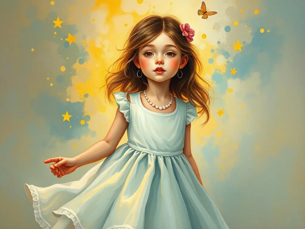 girl in white dress dream symbolism