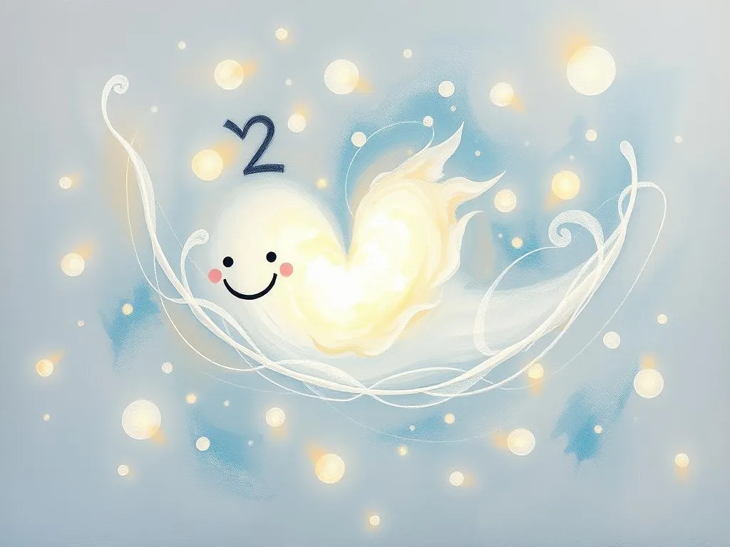 glowing white dream symbol