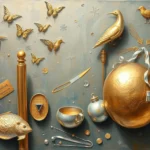 gold and silver objects dream symbolism