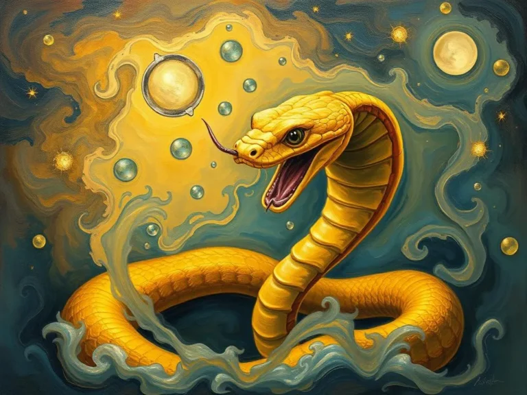 Gold Cobra in Dreams: Unveiling its Hidden Meanings and Symbolism