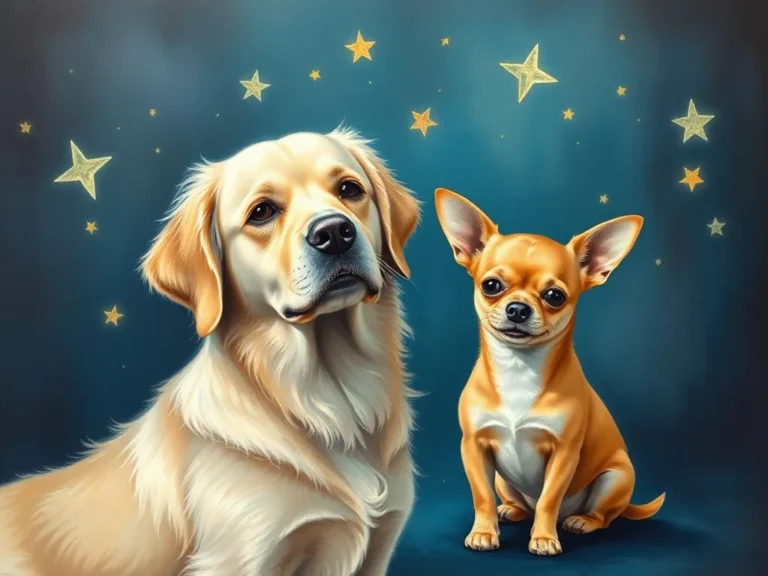 Golden Retriever and Golden Chihuahua Cross Dog Dream Meaning