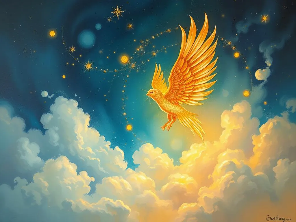 golden wings unveiling enigmatic symbolism dreams