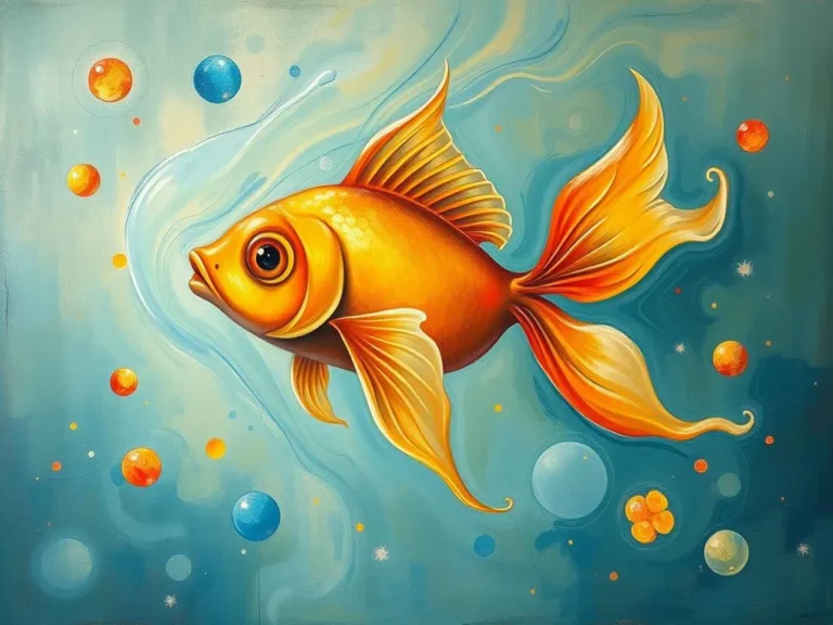 Goldfish Dream Symbolism Spiritual Meaning