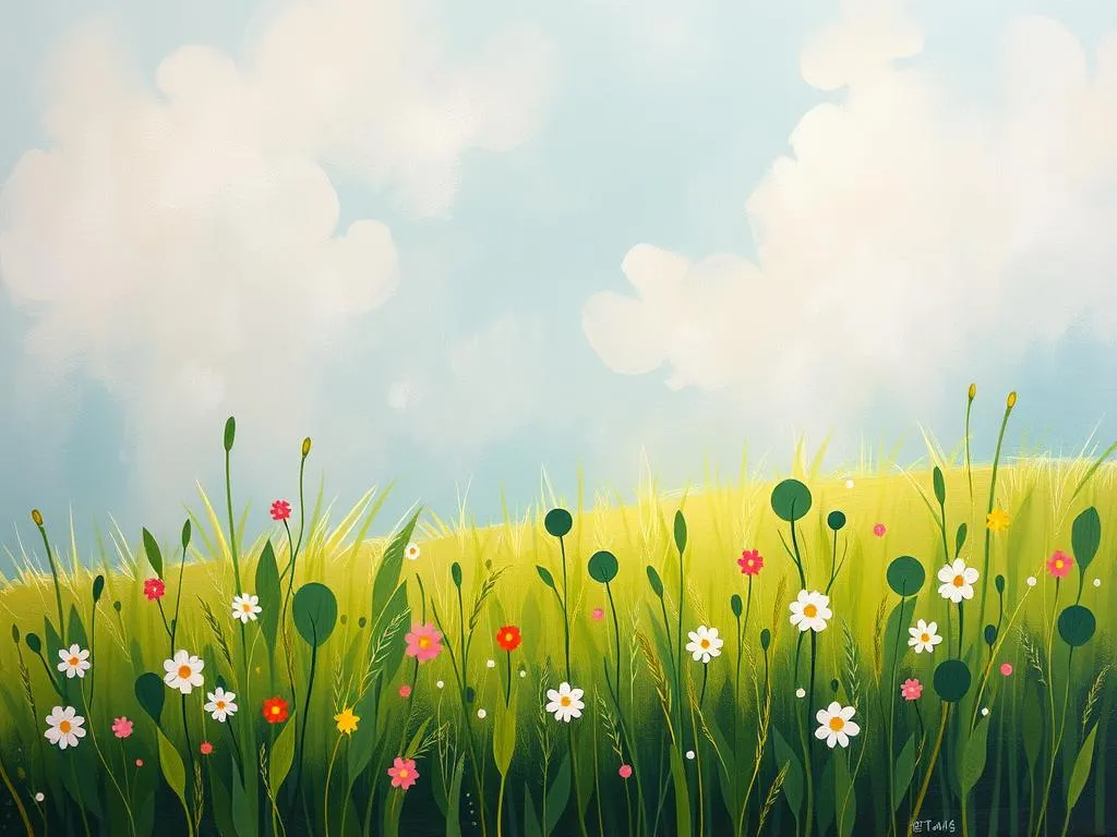 green grass dream meaning