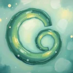 green rings in dreams