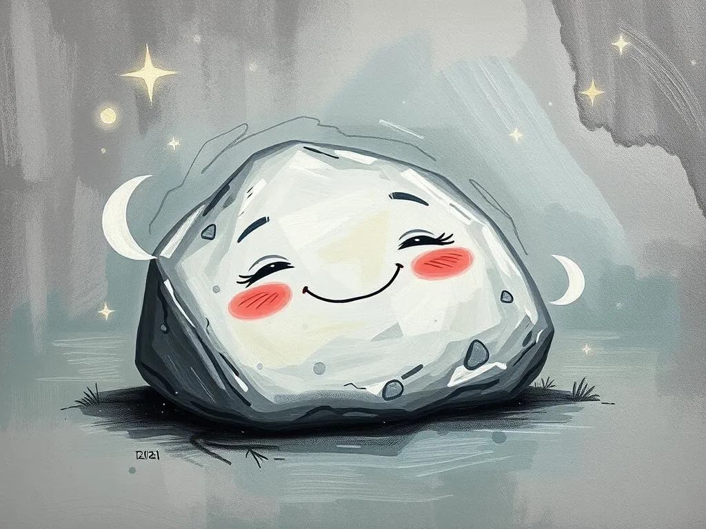 grey coloured stone dream symbolism interpretation