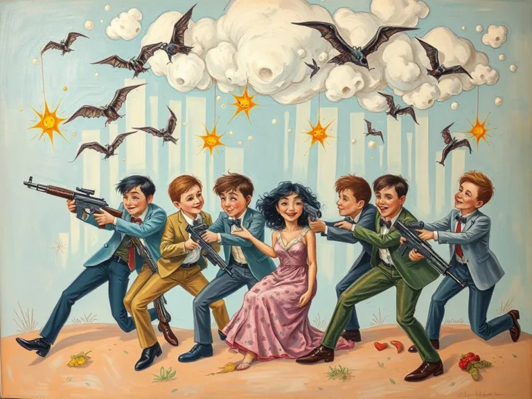 Group of People Attacked With Guns in Dreams